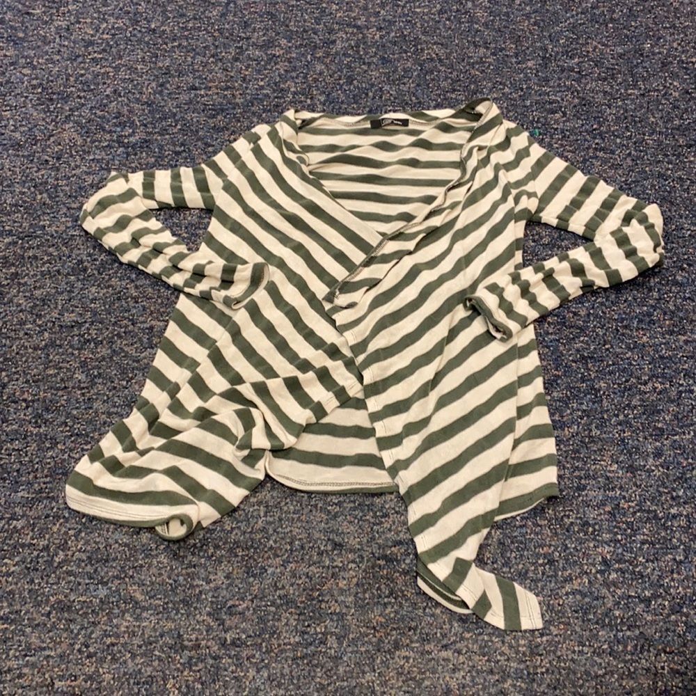 B’Leev Stripped Open Cardigan sz. S